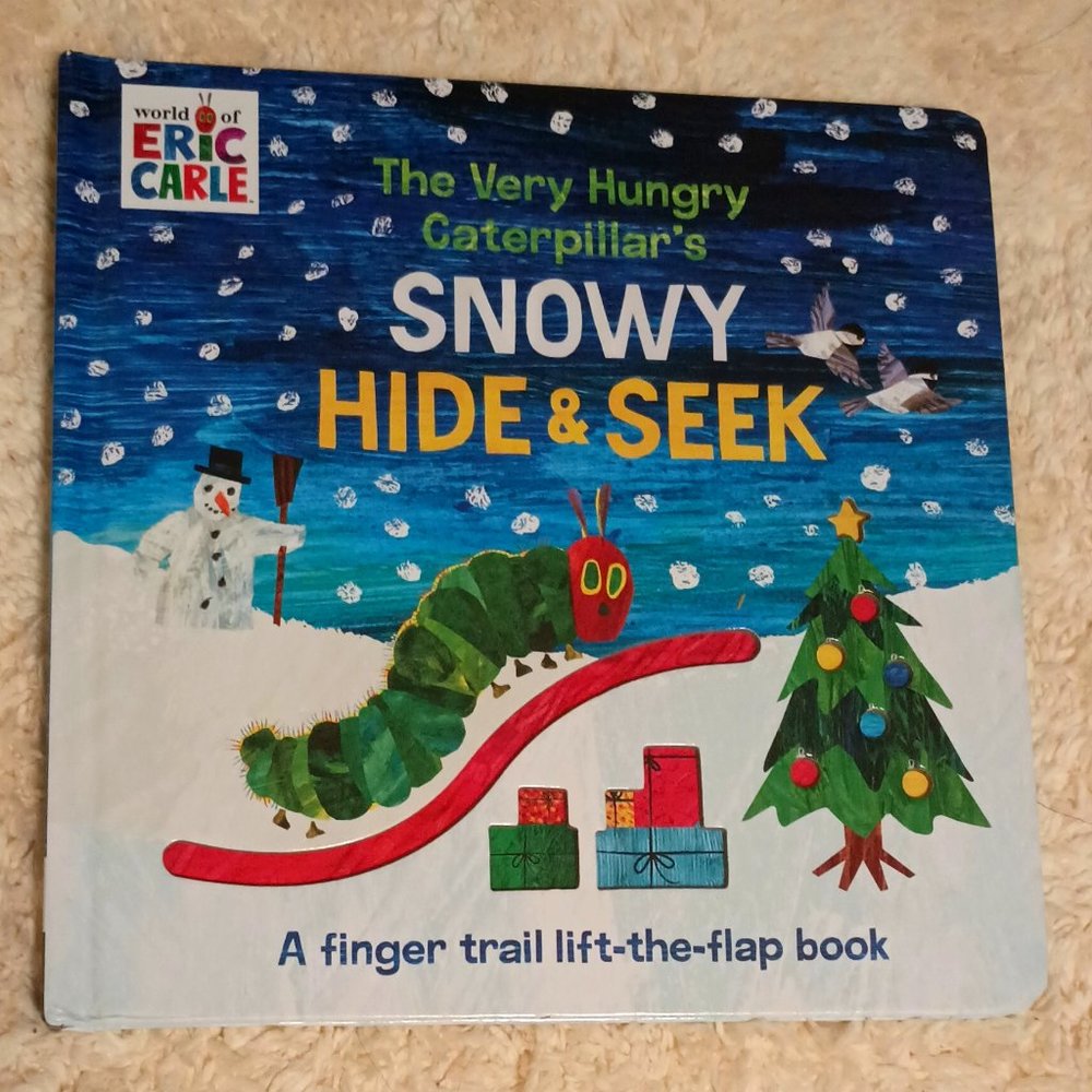 Very Hungry Caterpillar's Snowy Hide & Seek: A Finger Trail Lift-the-Flap Book